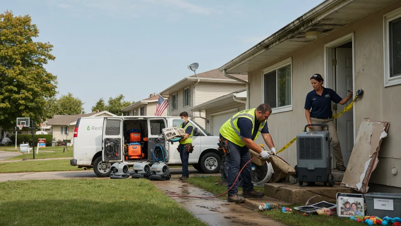 Water Damage Restoration in Richton Park, IL near me
